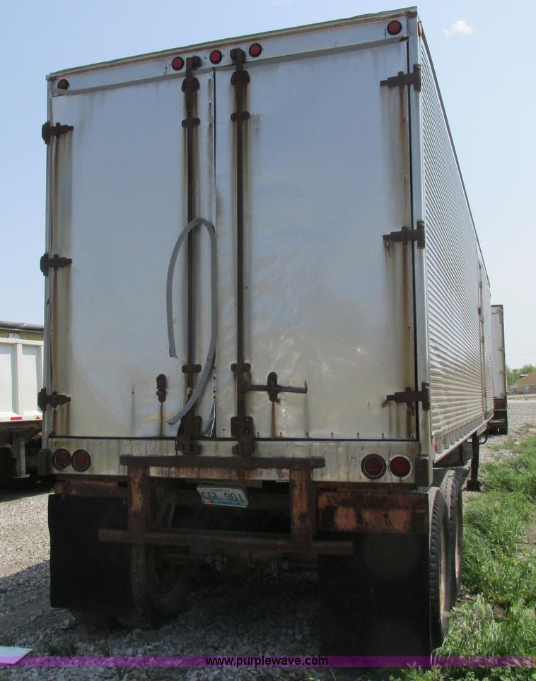image for item K2113 1963 Fruehauf dry van trailer