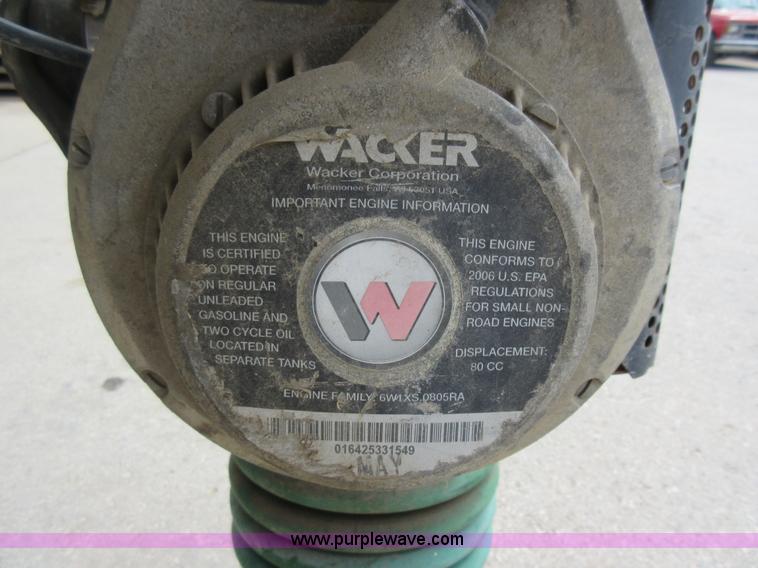 image for item AC9263 Wacker BS60-21 tamper
