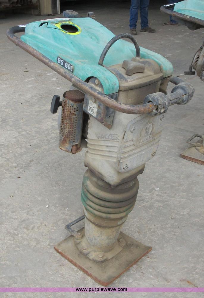 image for item AC9265 Wacker BS600 tamper