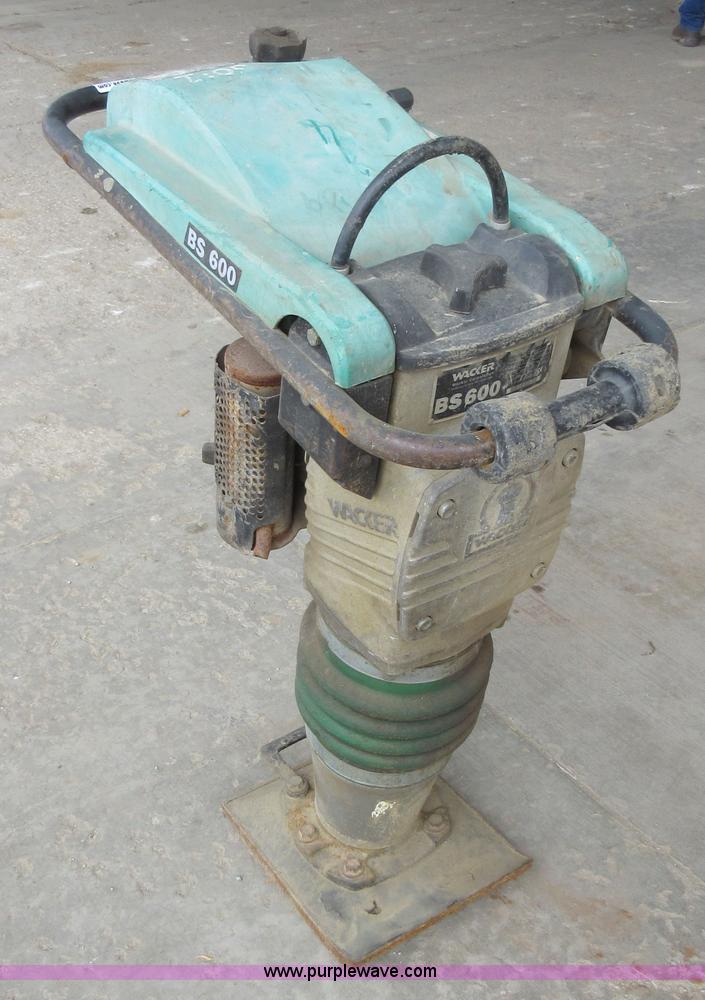 image for item AC9266 Wacker BS600 tamper