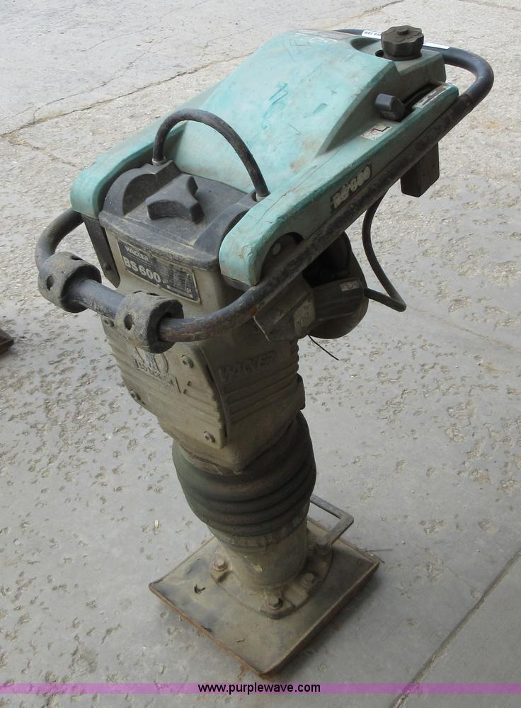 image for item AC9266 Wacker BS600 tamper