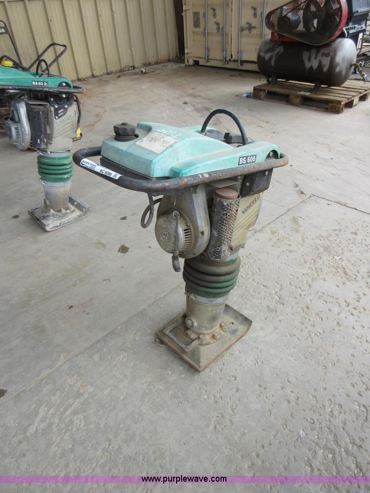 image for item AC9266 Wacker BS600 tamper