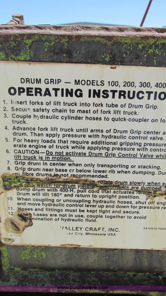 image for item AY9906 Valley Craft hydraulic barrel grip