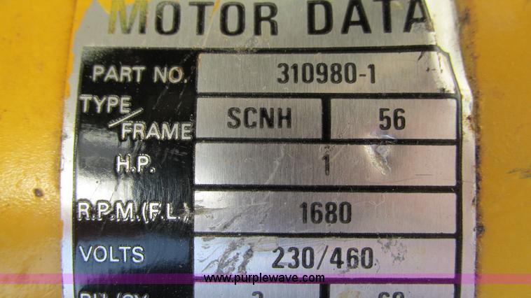 image for item AY9909 Budgit electric hoist