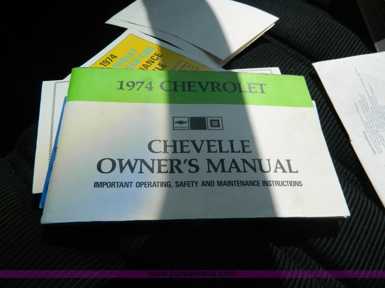 1974 Chevrolet Malibu Classic in Great Bend, KS Item AZ9002 sold