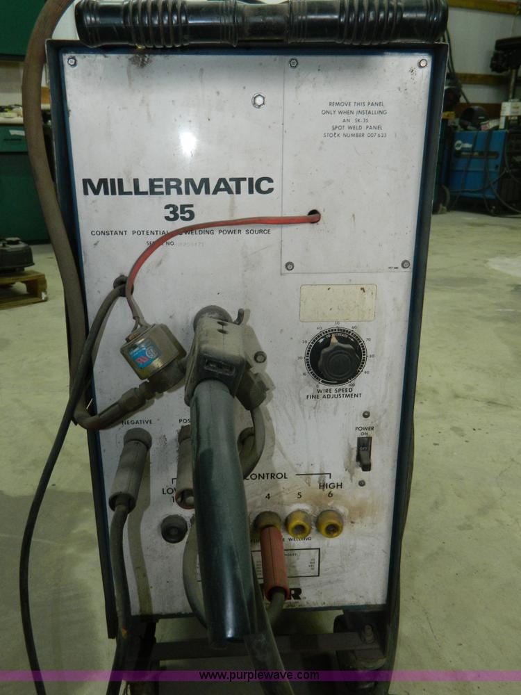 Miller Millermatic 35 wire welder in Salina, KS Item BH9568 sold