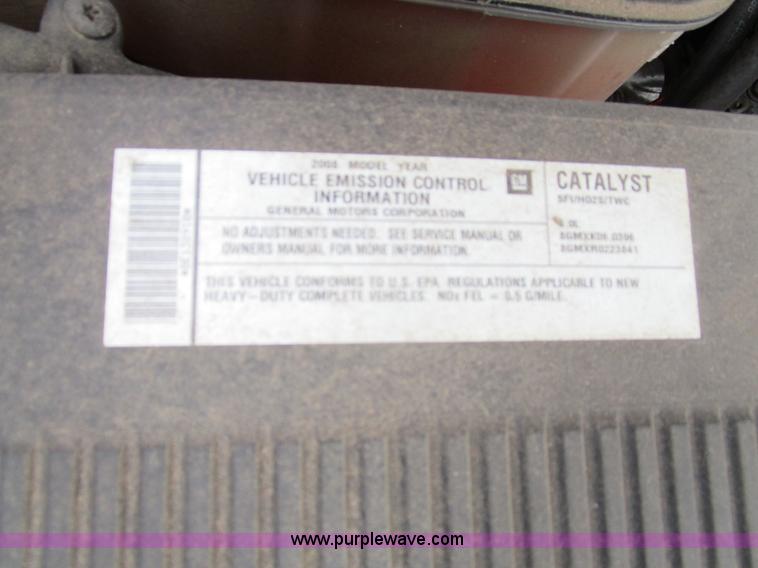 image for item D2408 2008 GMC Sierra 2500HD pickup truck