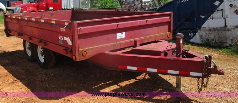 image for item D2423 2007 Load Trail dump trailer