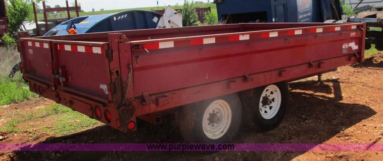 image for item D2423 2007 Load Trail dump trailer