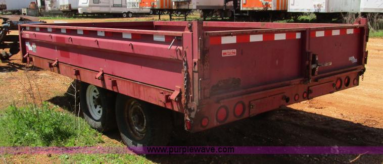 image for item D2423 2007 Load Trail dump trailer