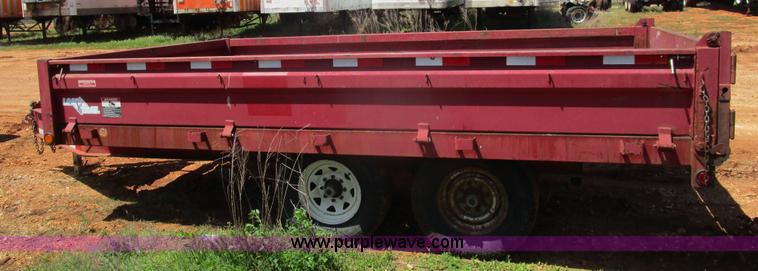 image for item D2423 2007 Load Trail dump trailer