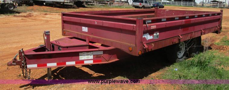 image for item D2423 2007 Load Trail dump trailer