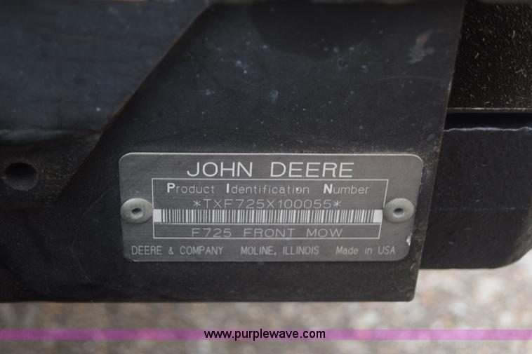 image for item E6380 John Deere F-725 lawn mower