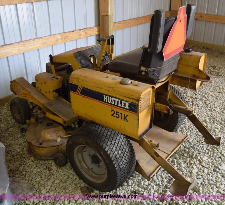 image for item E6400 Hustler 251K lawn mower