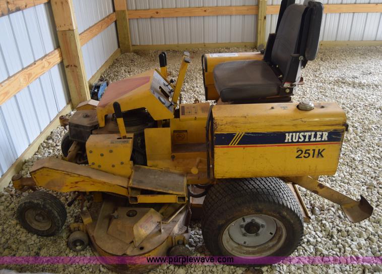 image for item E6400 Hustler 251K lawn mower