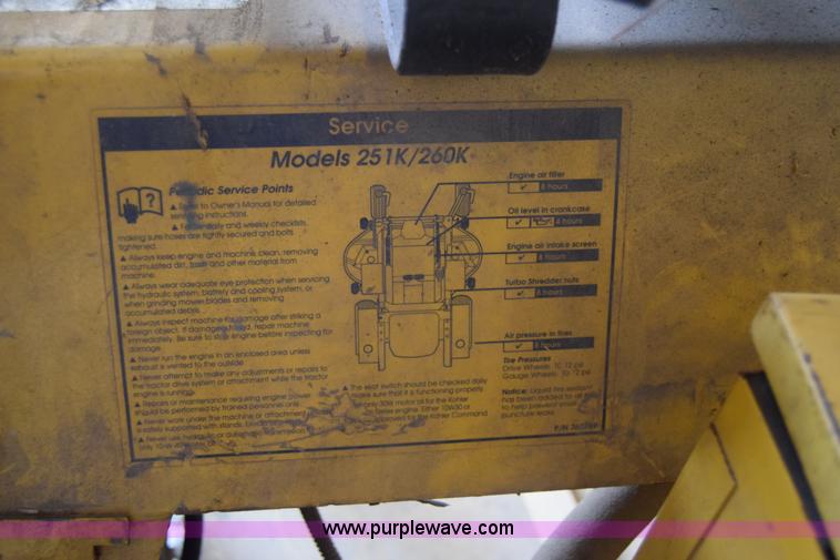 image for item E6400 Hustler 251K lawn mower