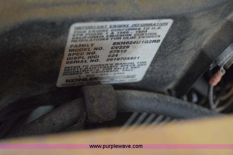 image for item E6400 Hustler 251K lawn mower