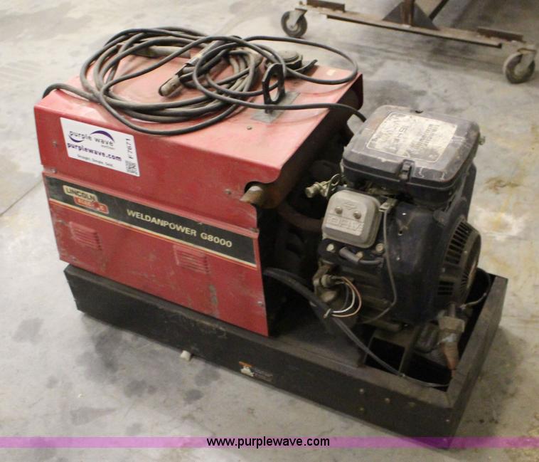 image for item F7671 Lincoln G8000 welder/generator