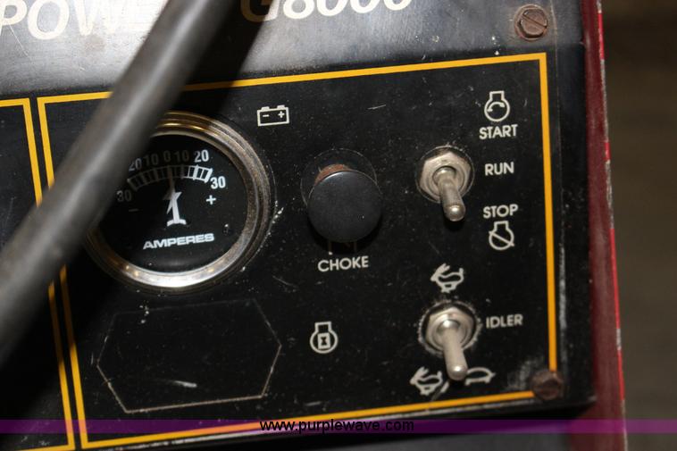 image for item F7671 Lincoln G8000 welder/generator