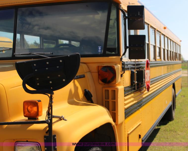 image for item F7681 1999 Chevrolet B7 Blue Bird school bus