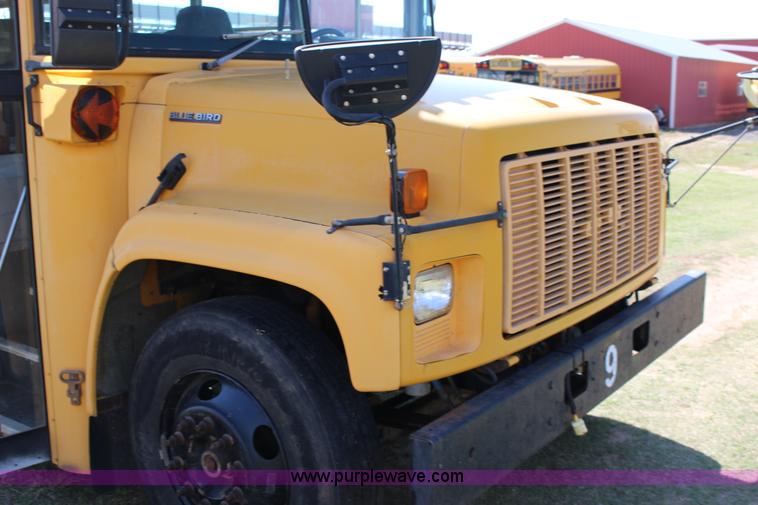 image for item F7681 1999 Chevrolet B7 Blue Bird school bus