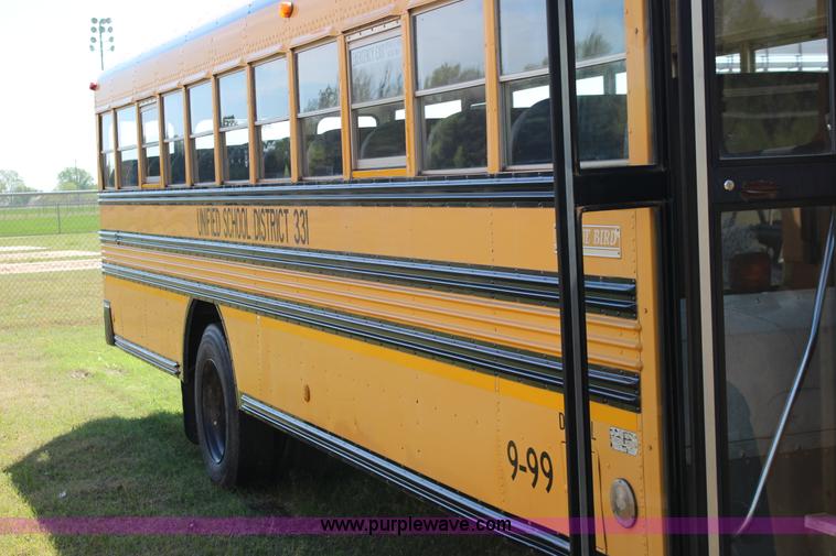 image for item F7681 1999 Chevrolet B7 Blue Bird school bus