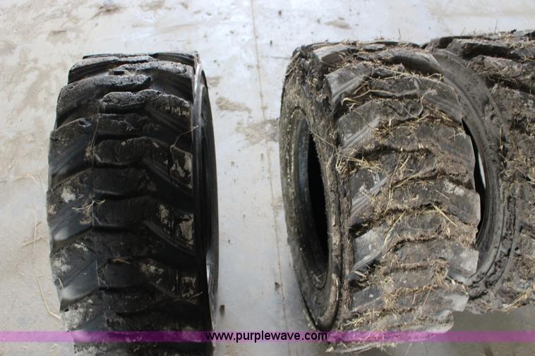 image for item F7702 (8) 12-16.5 NHS skid steer tires