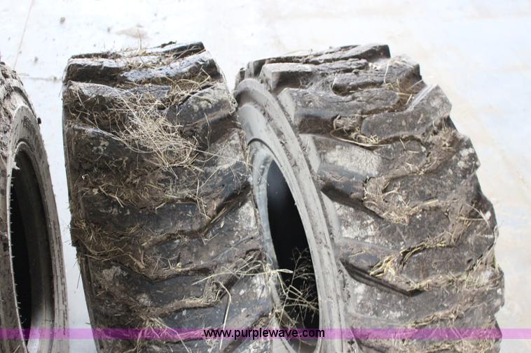 image for item F7702 (8) 12-16.5 NHS skid steer tires