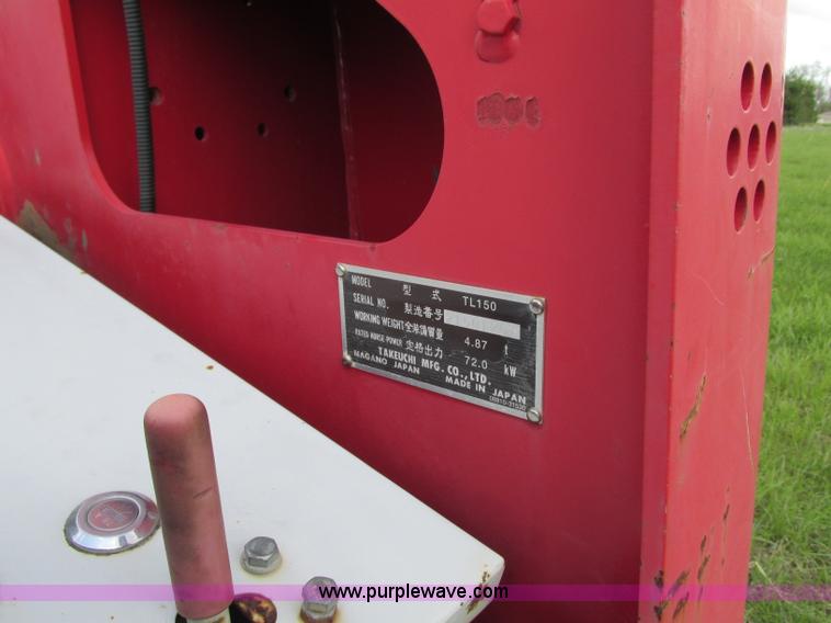 image for item G6532 2004 Takeuchi TL150 skid steer