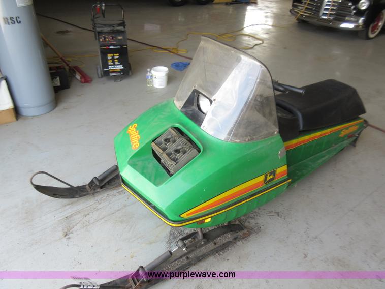 1977 John Deere Spitfire snowmobile in Greenwood, MO Item G6544 sold