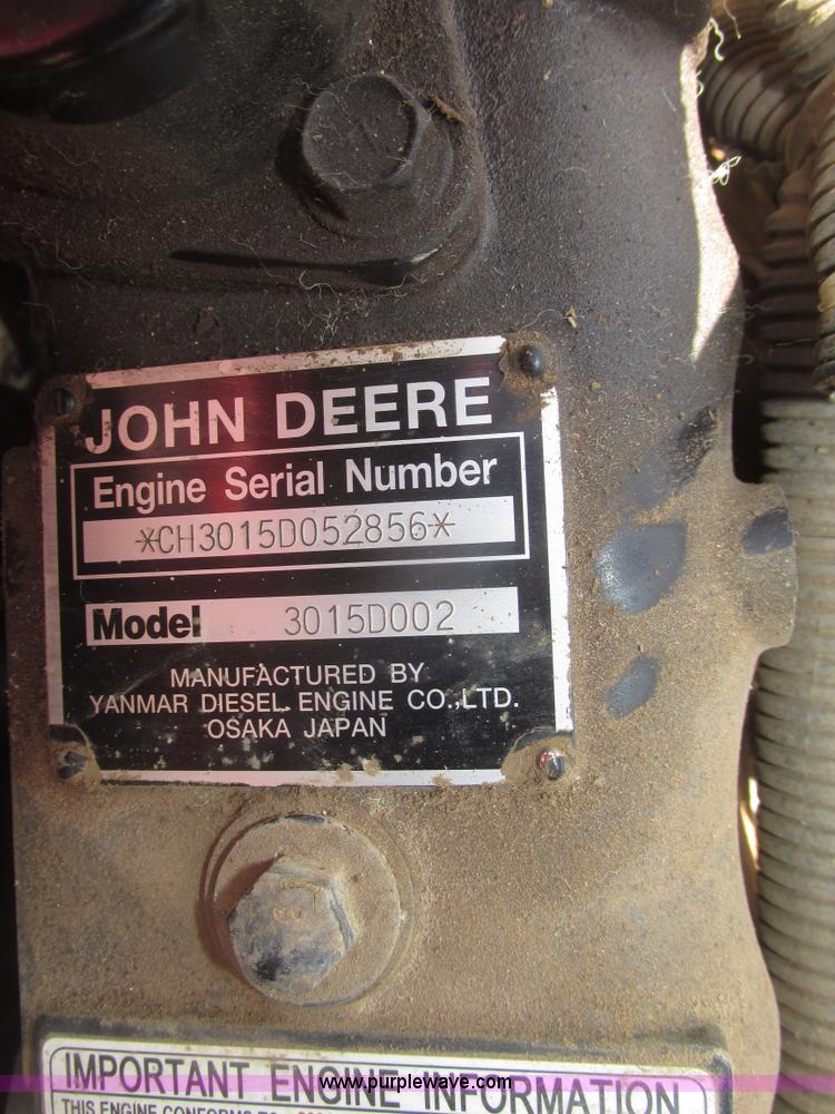 image for item H4658 John Deere 3235B commercial mower