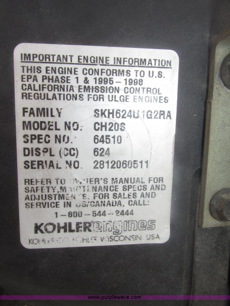 image for item H4670 Grasshopper 720K commercial mower