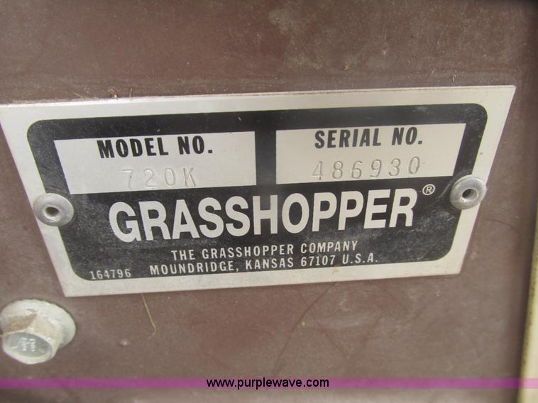 image for item H4670 Grasshopper 720K commercial mower
