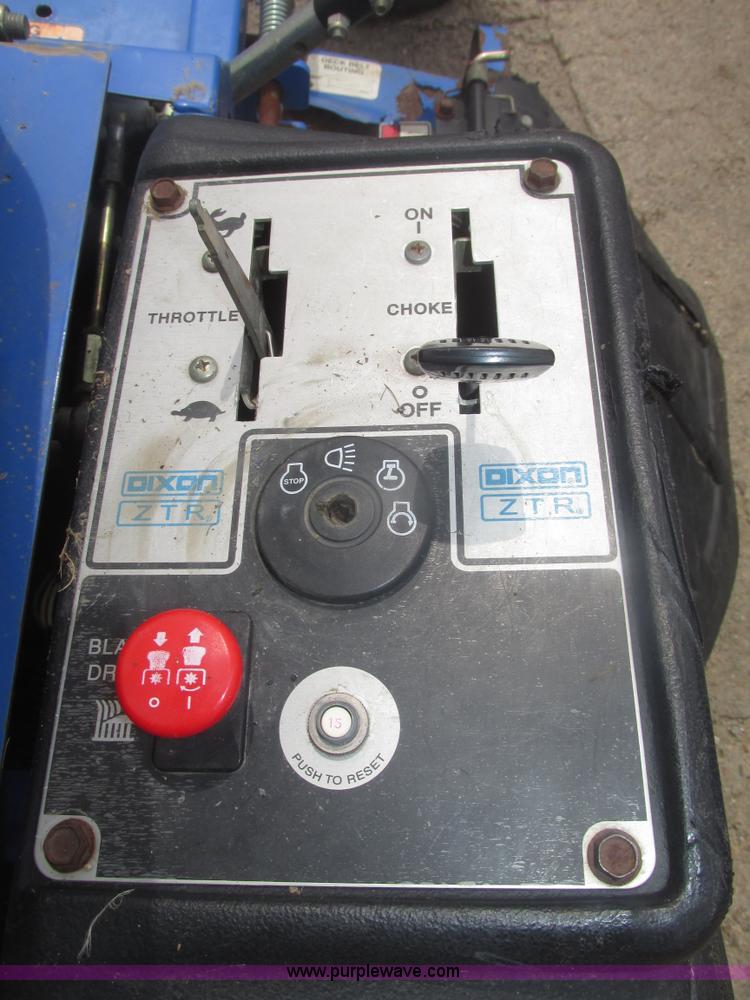 image for item H4674 Dixon Ram ZTR lawn mower