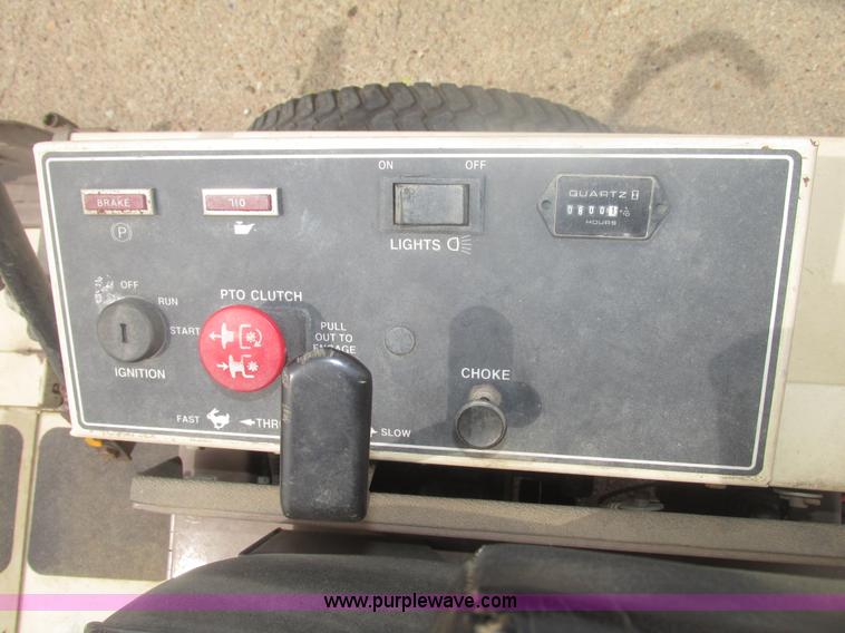 image for item H4675 Grasshopper 718 ZTR lawn mower