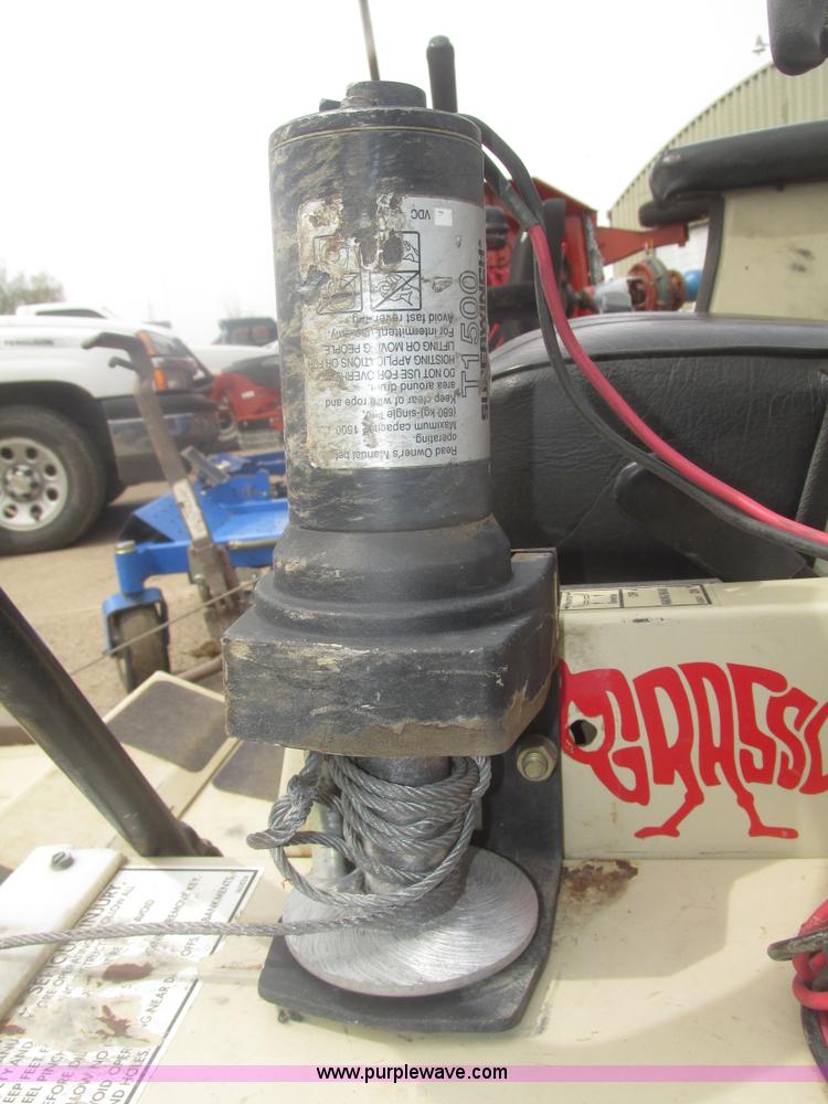 image for item H4675 Grasshopper 718 ZTR lawn mower