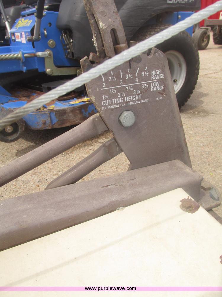 image for item H4675 Grasshopper 718 ZTR lawn mower