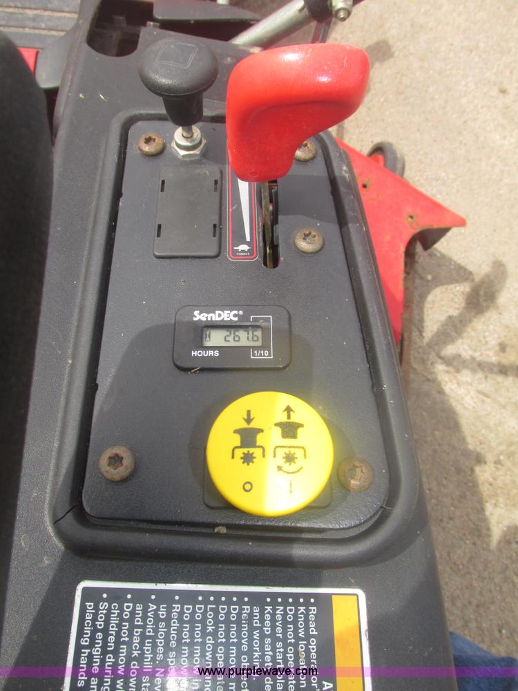 image for item H4676 Snapper 250Z ZTR lawn mower