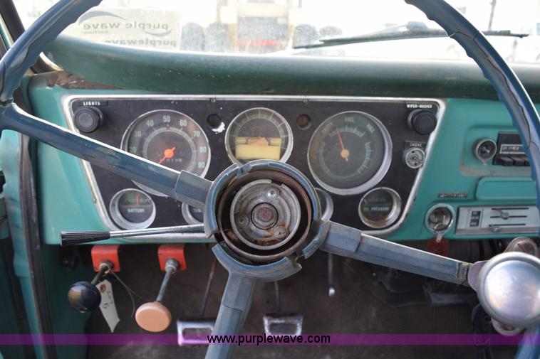 image for item H5118 1970 Chevrolet C60 flatbed dump truck