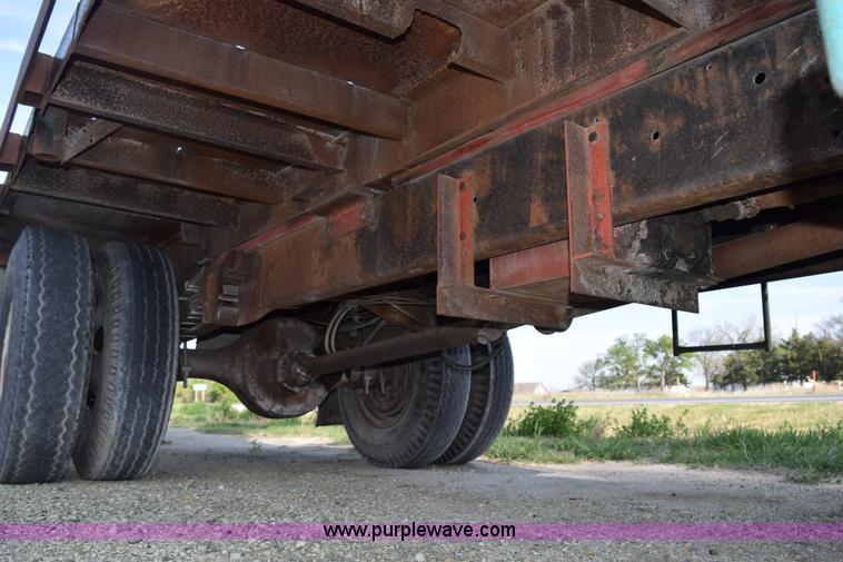 image for item H5118 1970 Chevrolet C60 flatbed dump truck