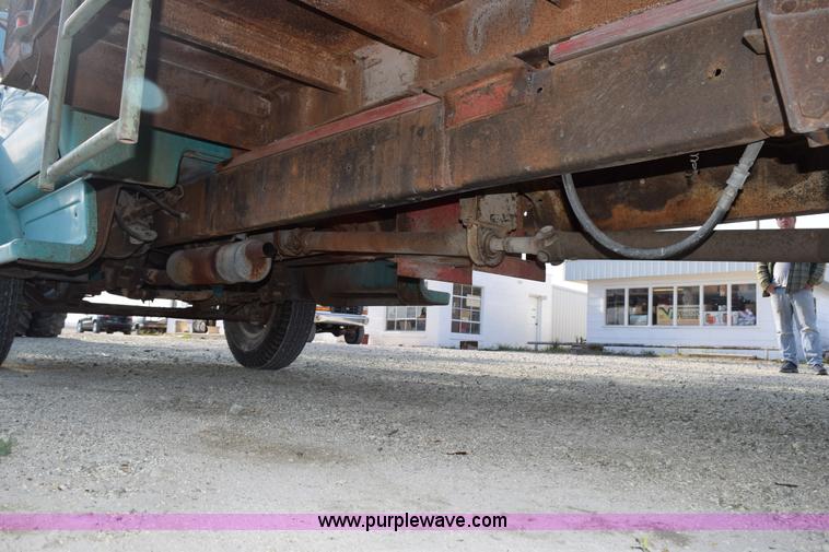 image for item H5118 1970 Chevrolet C60 flatbed dump truck