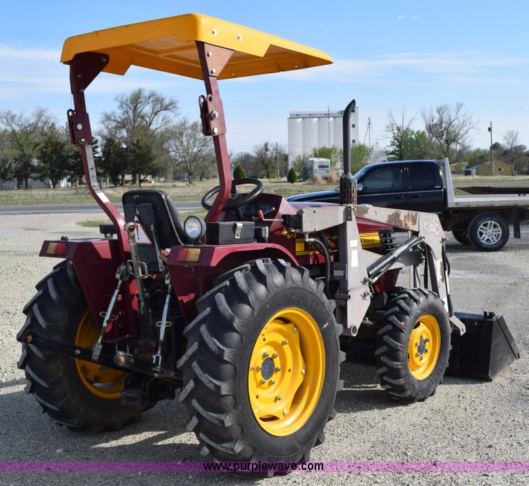 image for item H5120 2003 Taskmaster 438E MFWD tractor