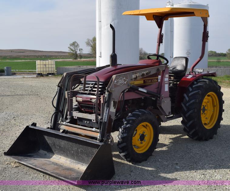 image for item H5120 2003 Taskmaster 438E MFWD tractor