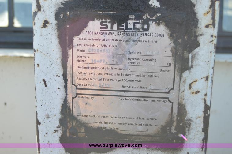 image for item I6856 1989 Ford F600 bucket truck