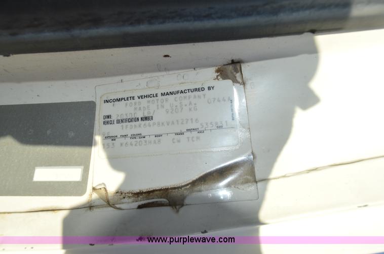 image for item I6856 1989 Ford F600 bucket truck