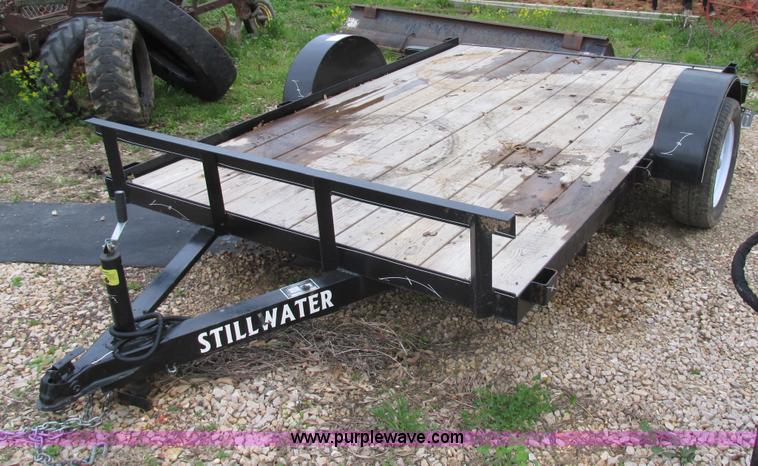 image for item K5011 2013 Stillwater utility trailer