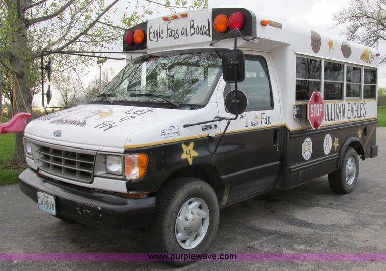 image for item K5013 1994 Ford Econoline E350 Collins school bus