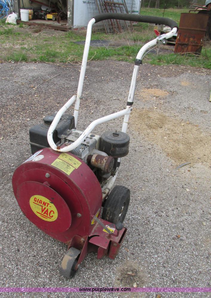 image for item K5015 Giant Vac parking lot blower