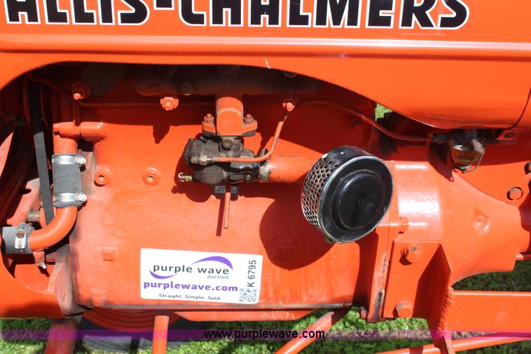 image for item K6795 1938 Allis Chalmers B tractor