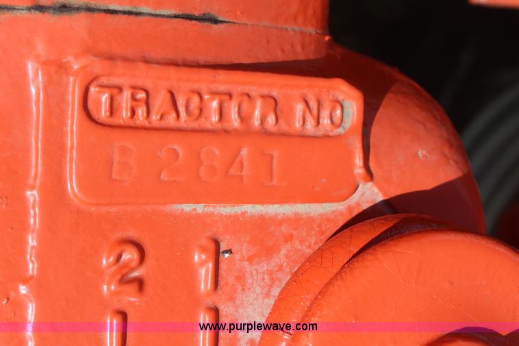 image for item K6795 1938 Allis Chalmers B tractor